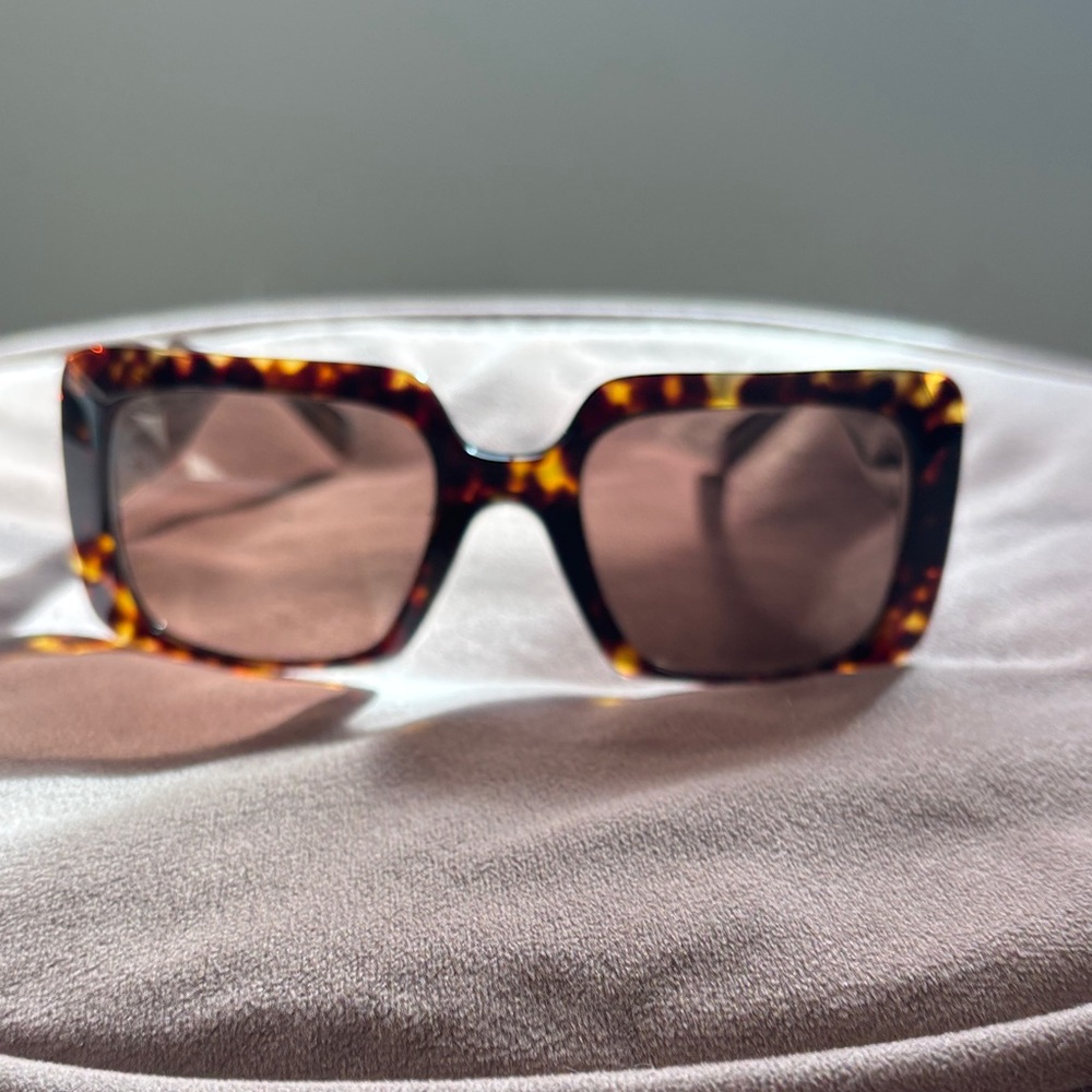 Versace Tortoise Shell Sunglasses